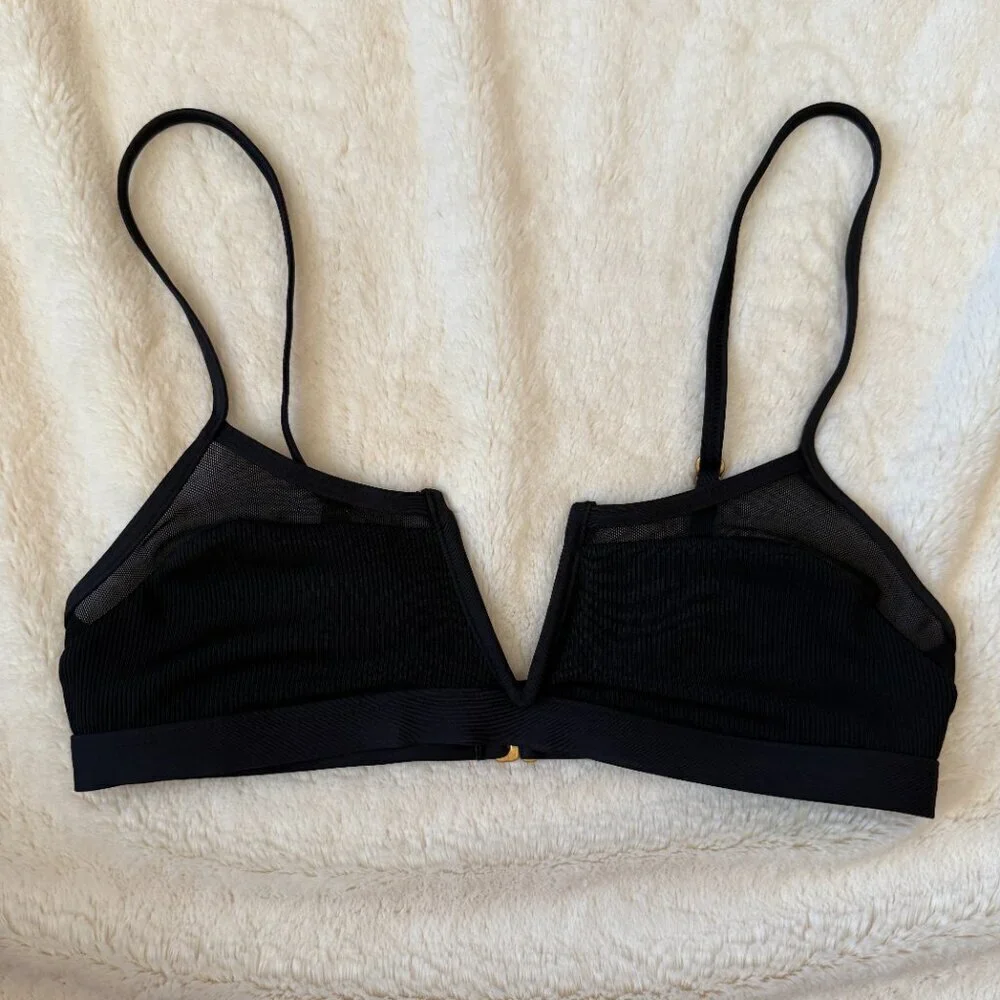 Women's S L*Space Ribbed Sadie Bikini Top Swim